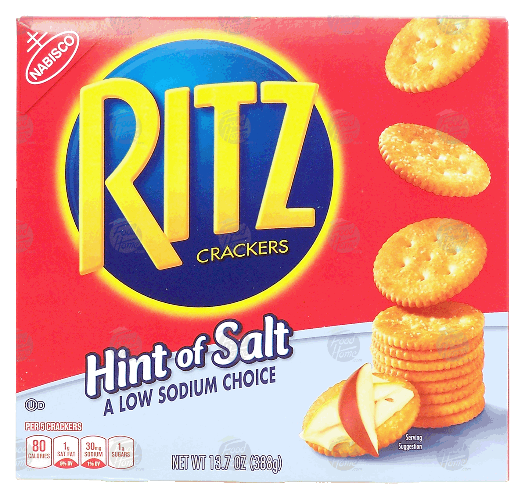 Nabisco Ritz crackers with a hint of salt Full-Size Picture